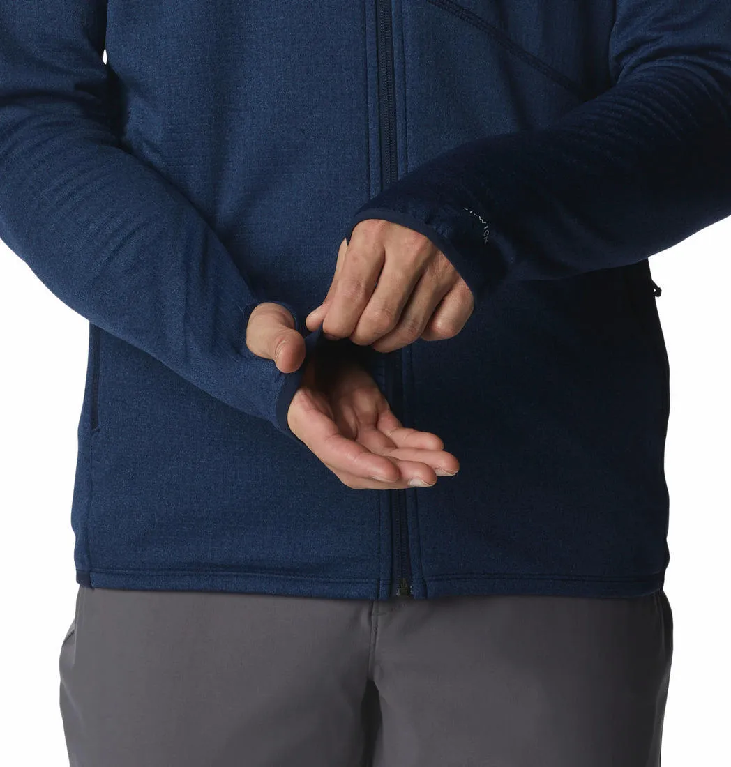 Columbia Men Blue Omni-Wick Park View Fleece Jacket