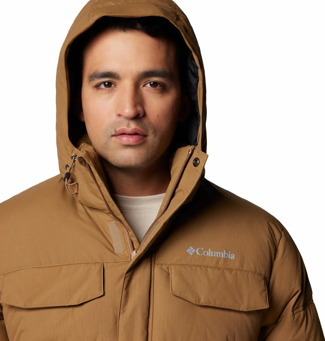 Columbia Men Brown Omni-Heat Infinity Landroamer Puffer Jacket
