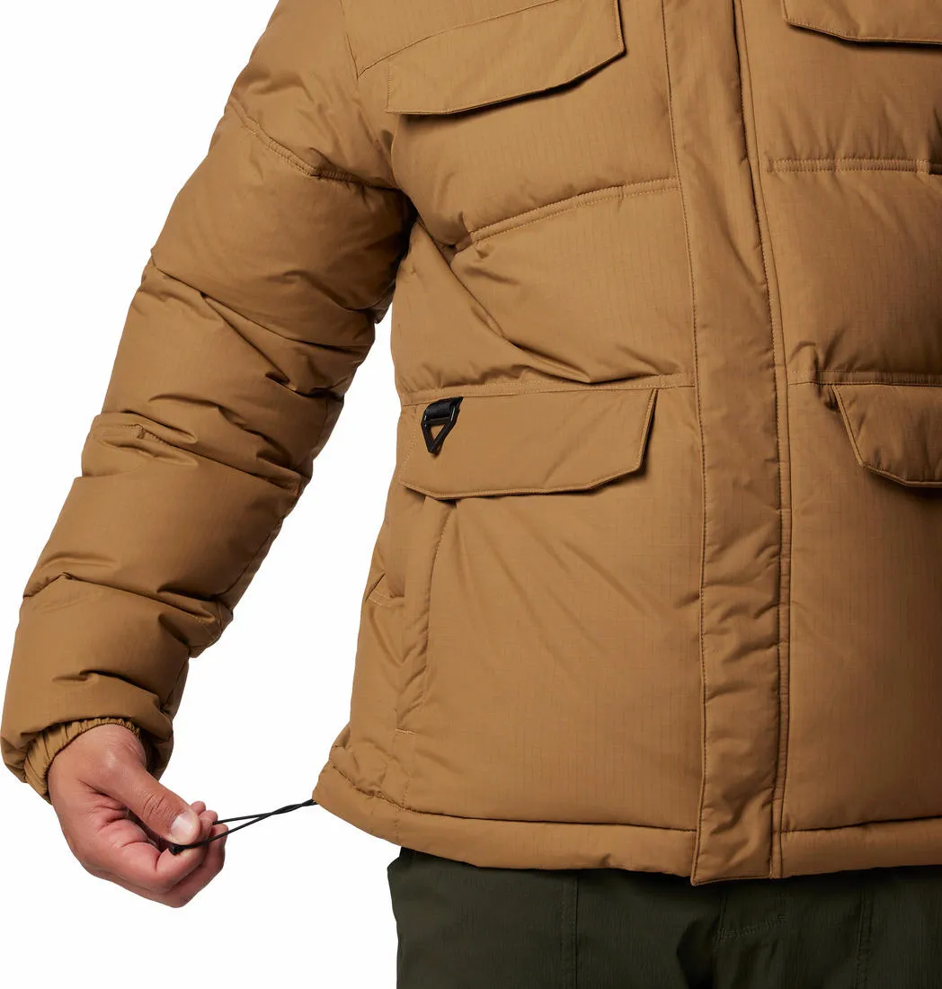 Columbia Men Brown Omni-Heat Infinity Landroamer Puffer Jacket