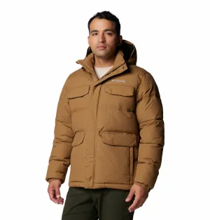 Columbia Men Brown Omni-Heat Infinity Landroamer Puffer Jacket