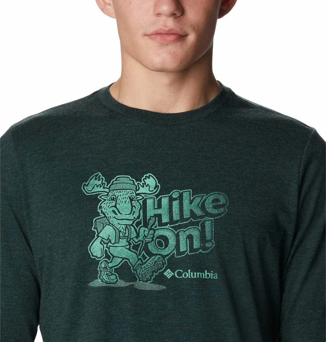 Columbia Men Green Apres Lifestyle Graphic Tshirt