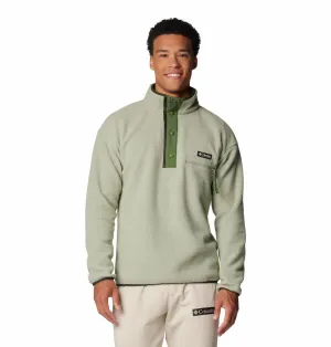 Columbia Men Green Helvetia II Half Snap Fleece