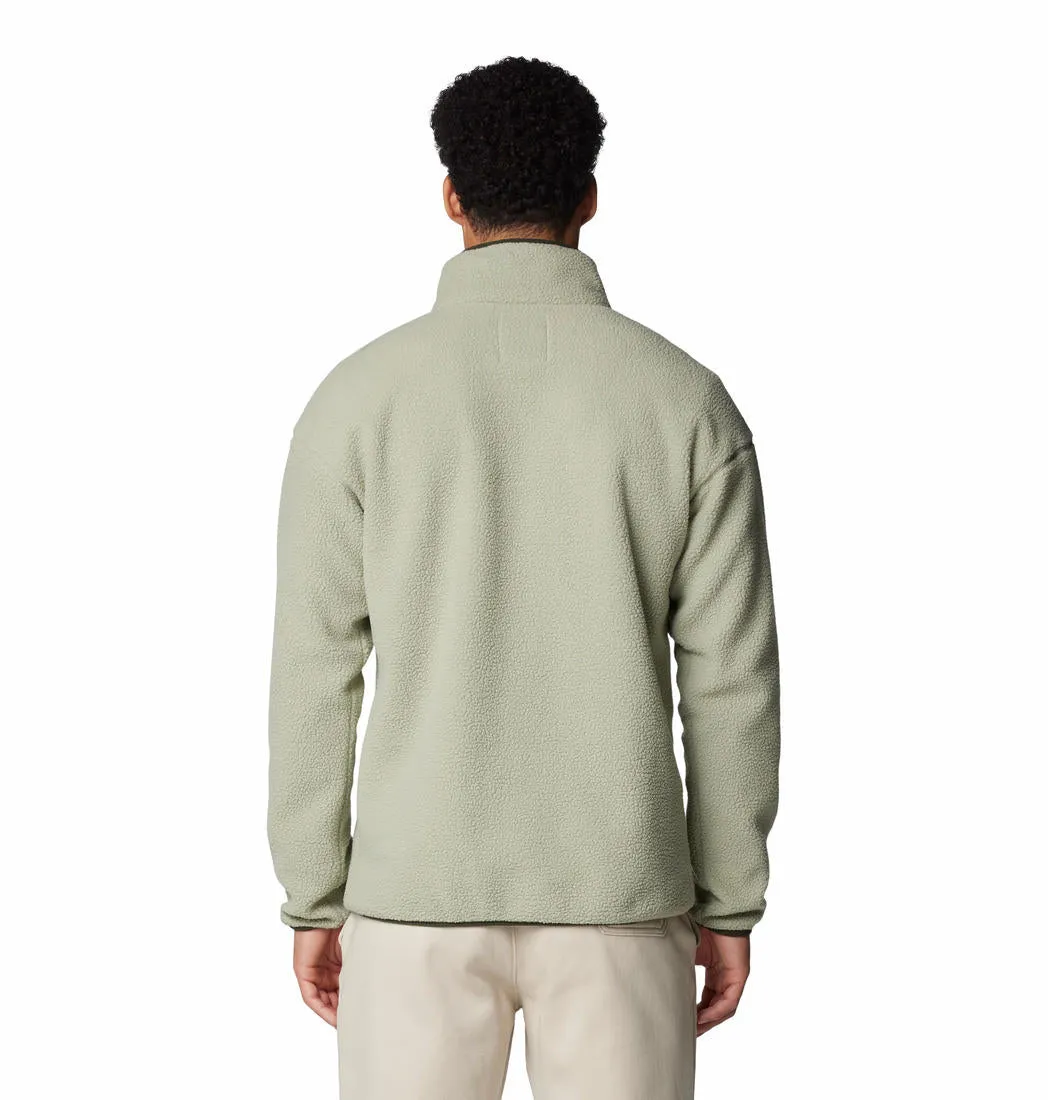 Columbia Men Green Helvetia II Half Snap Fleece