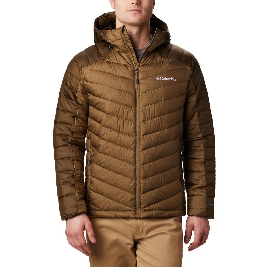 Columbia Men Green Omni-Heat Reflective Horizon Explorer Hooded Jacket