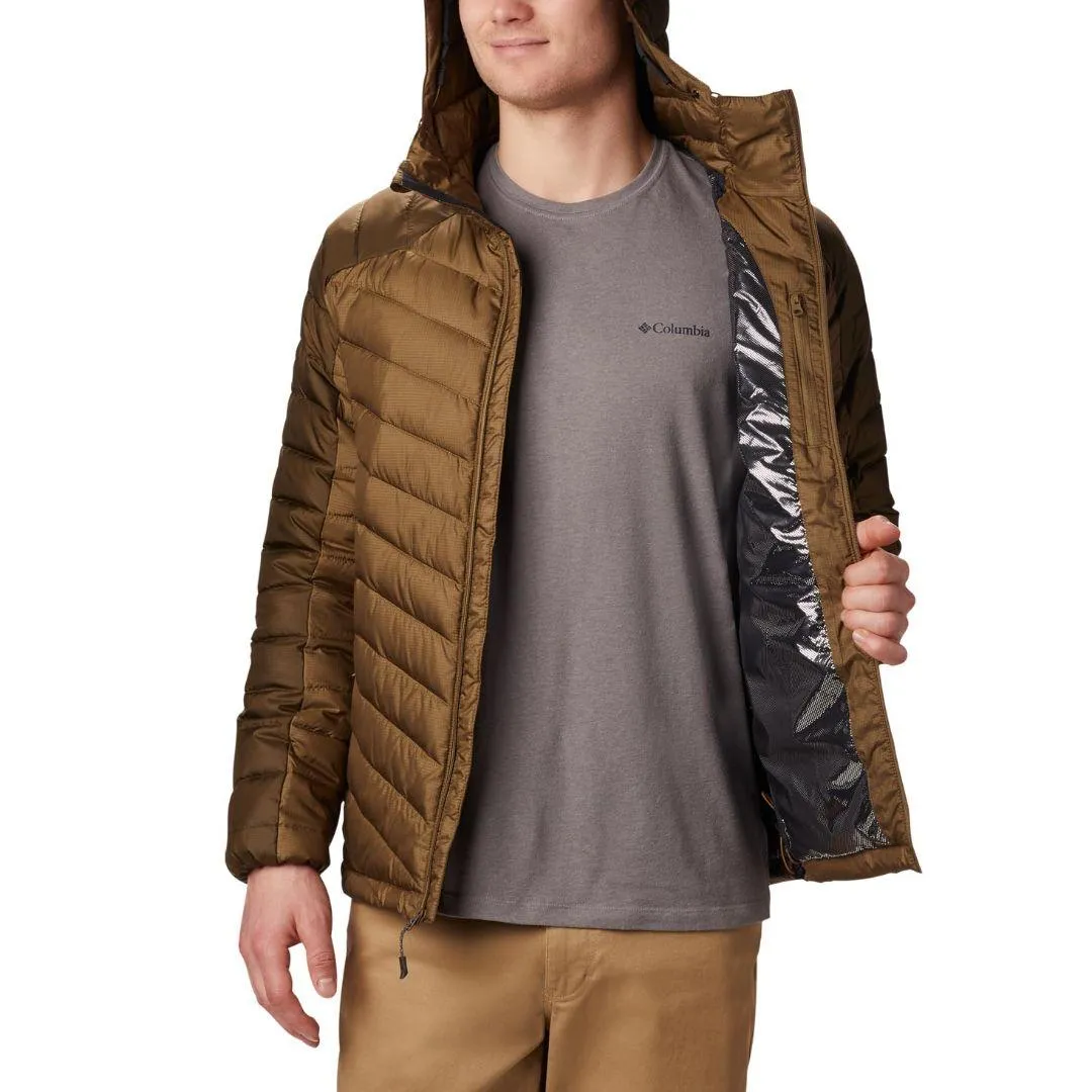 Columbia Men Green Omni-Heat Reflective Horizon Explorer Hooded Jacket