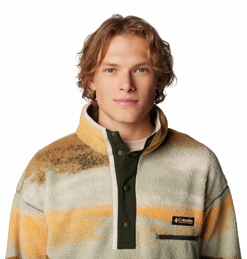Columbia Men Multicolor Helvetia II Printed Half Snap Fleece