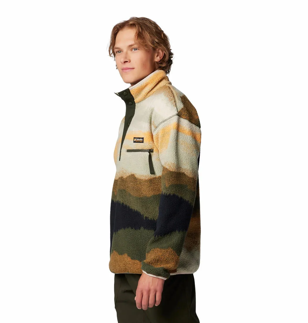 Columbia Men Multicolor Helvetia II Printed Half Snap Fleece