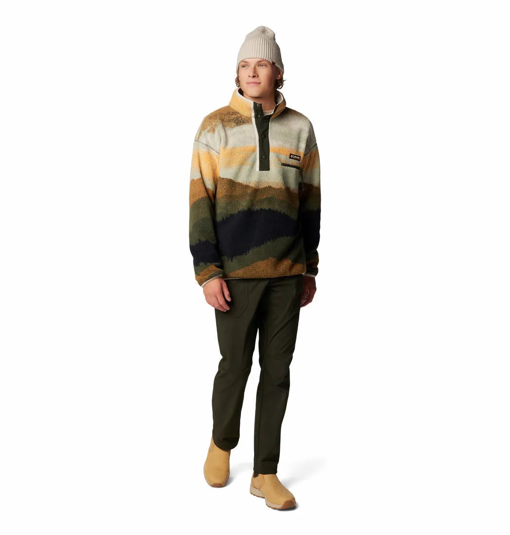 Columbia Men Multicolor Helvetia II Printed Half Snap Fleece