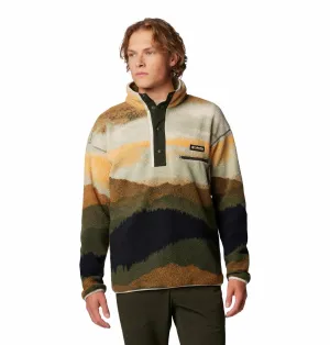 Columbia Men Multicolor Helvetia II Printed Half Snap Fleece