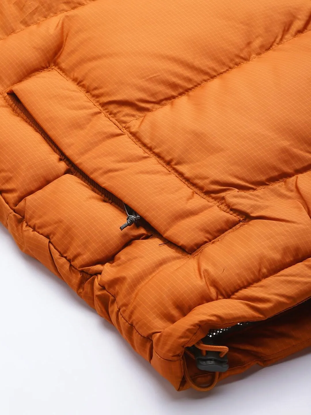 Columbia Men Orange Omni-Heat Reflective Fivemile Butte Hooded Jacket
