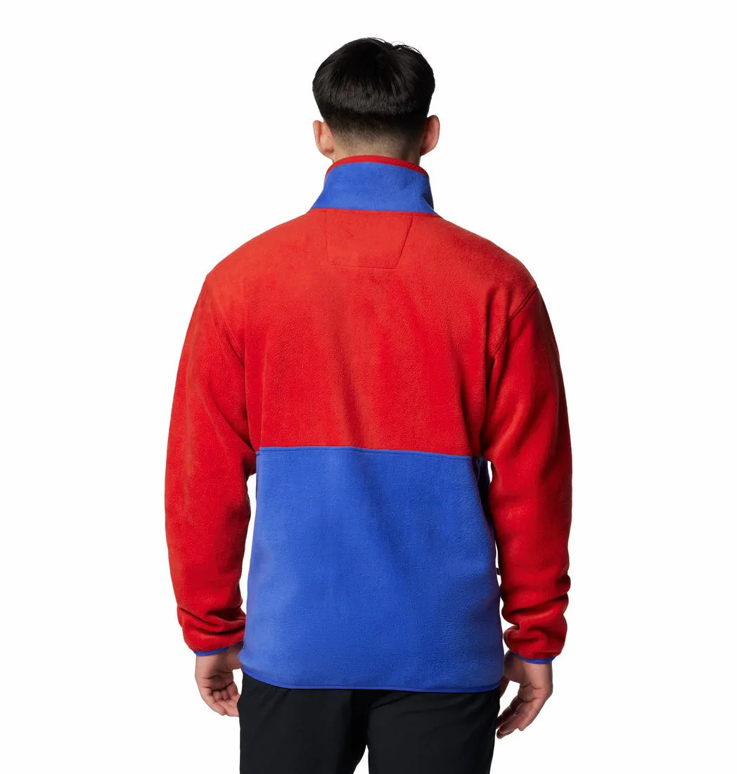 Columbia Men Red Backbowl II Fleece Jacket