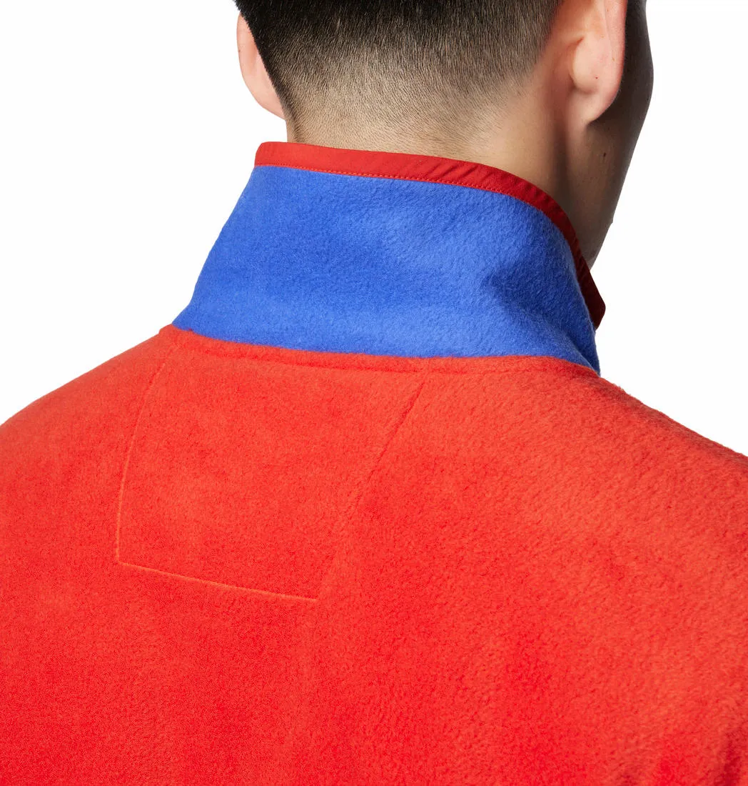 Columbia Men Red Backbowl II Fleece Jacket