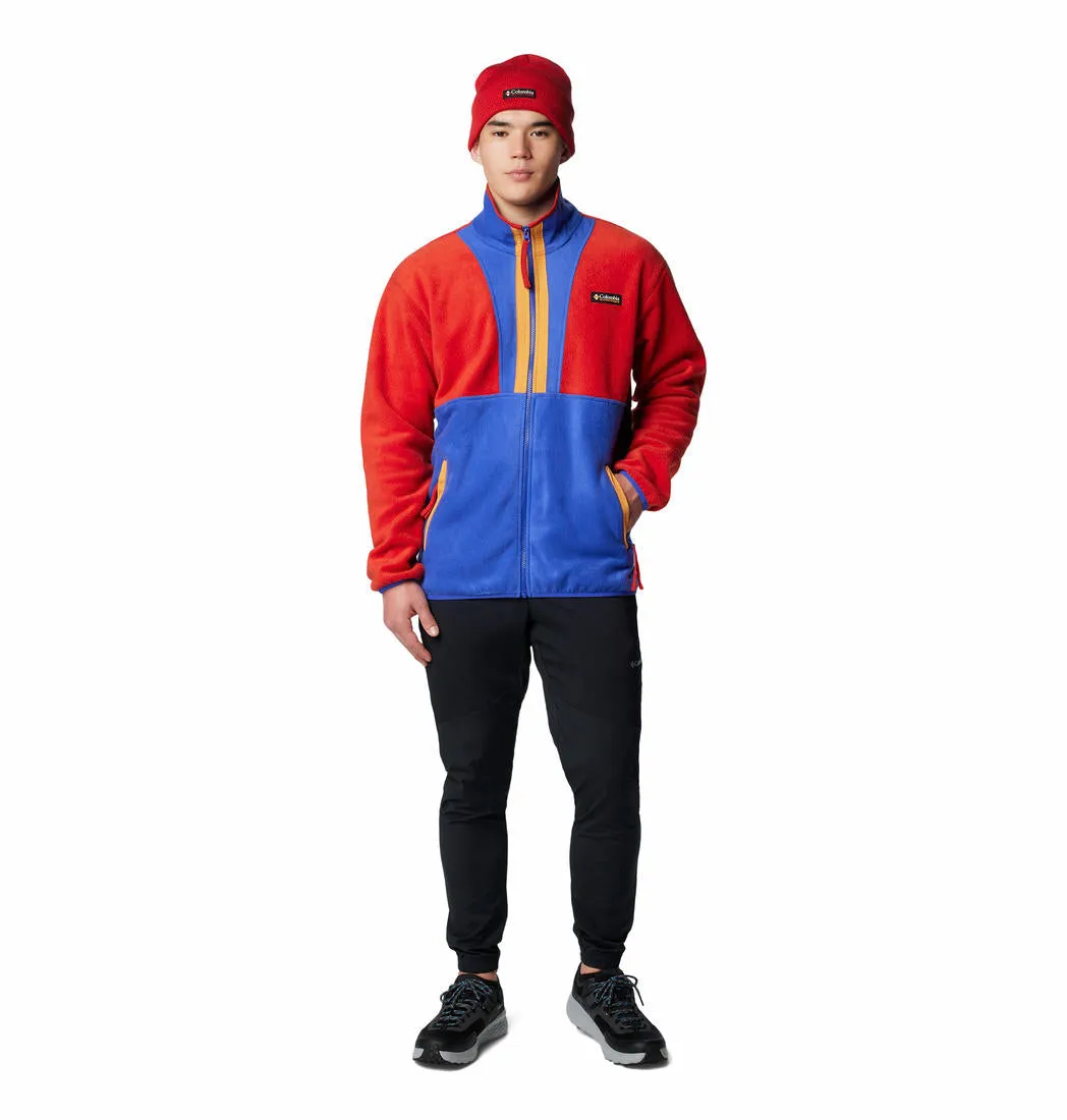Columbia Men Red Backbowl II Fleece Jacket