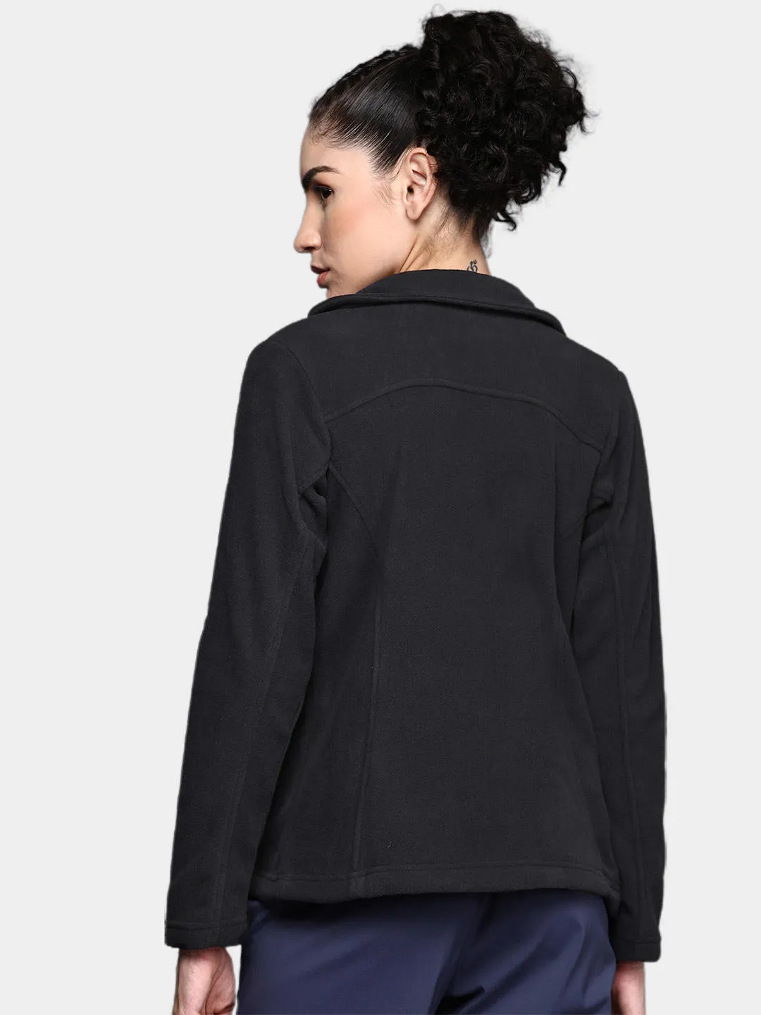 Columbia Women Black Fast Trek II Fleece Jacket