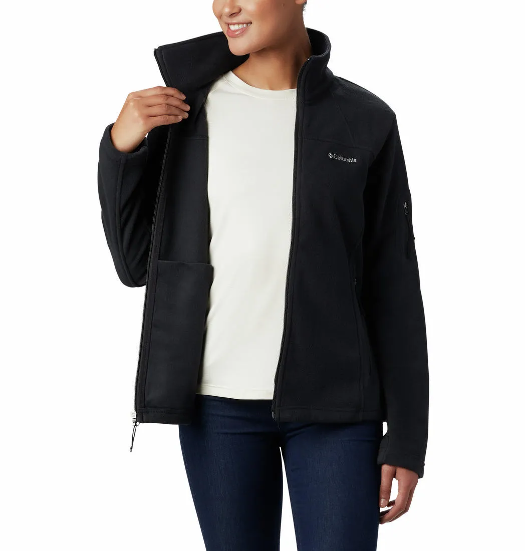 Columbia Women Black Fast Trek II Fleece Jacket