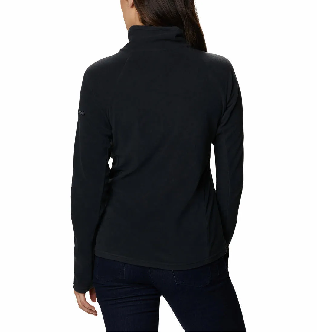Columbia Women Black Glacial IV Half Zip Fleece