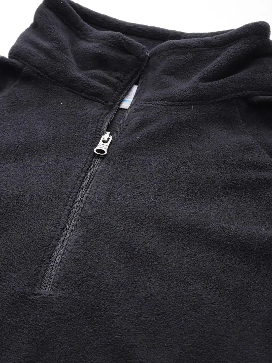 Columbia Women Black Glacial IV Half Zip Fleece