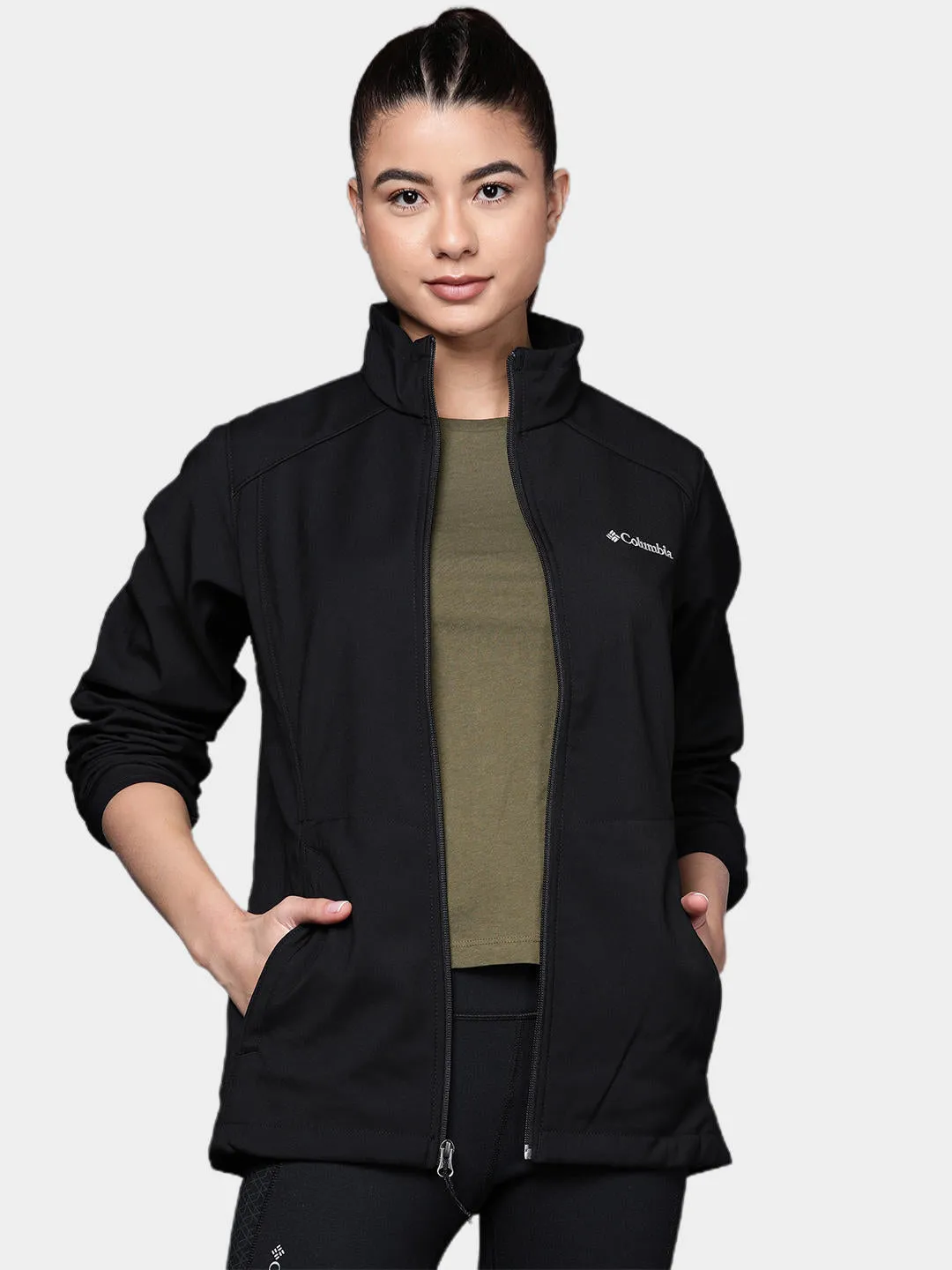 Columbia Women Black Kruser Ridge II Softshell Jacket