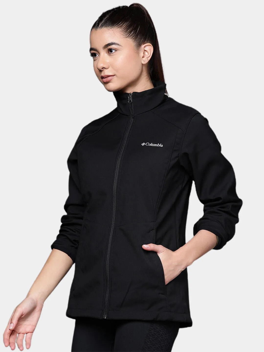 Columbia Women Black Kruser Ridge II Softshell Jacket