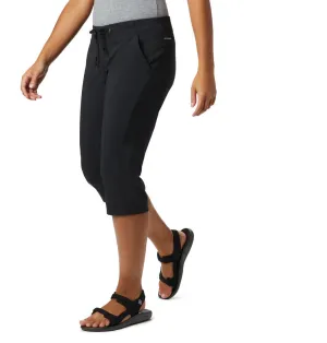 Columbia Women Black Omni-Shield Anytime Outdoor Capri