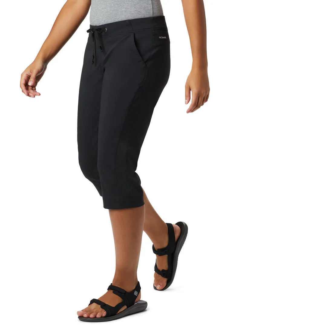 Columbia Women Black Omni-Shield Anytime Outdoor Capri