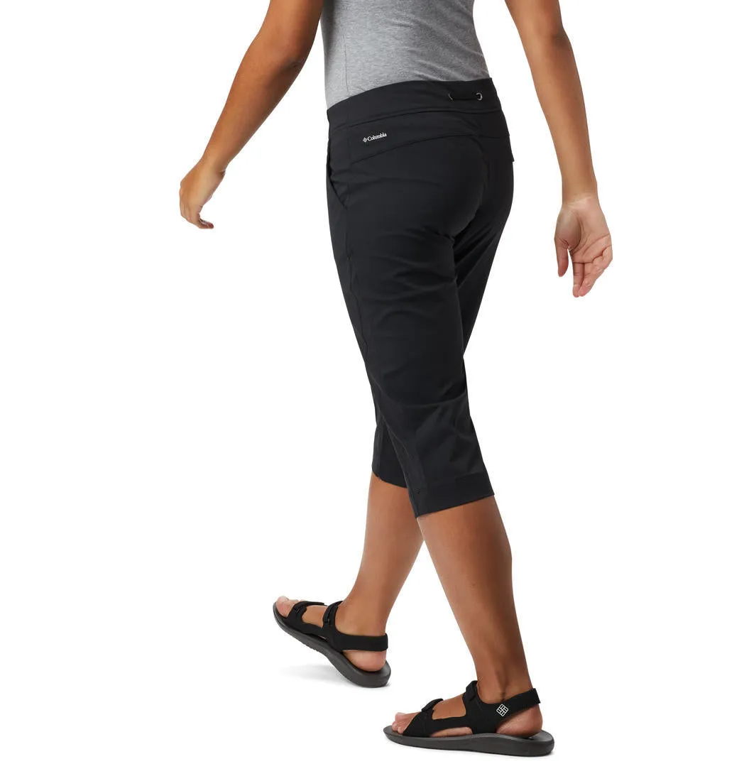 Columbia Women Black Omni-Shield Anytime Outdoor Capri