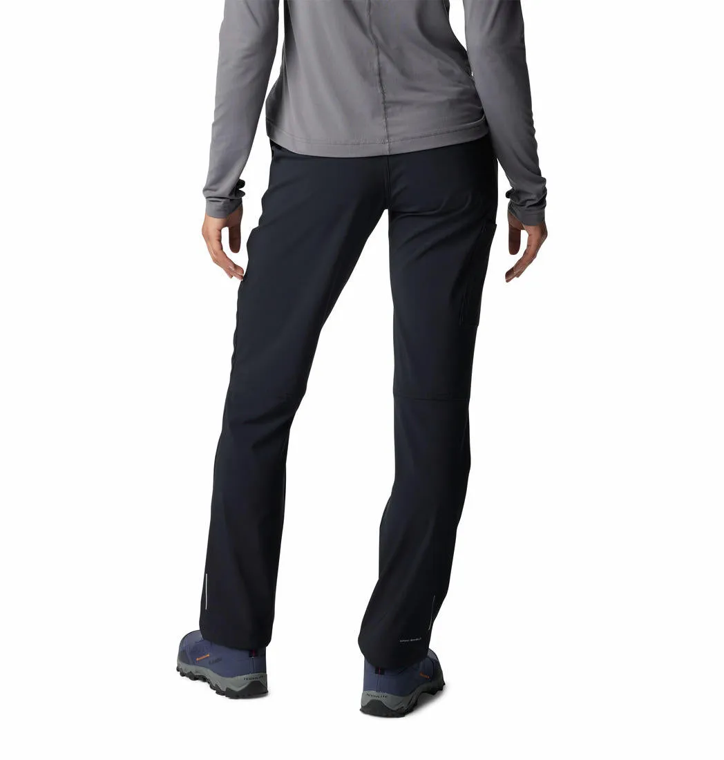 Columbia Women Black Omni-Shield Back Beauty Softshell Pant