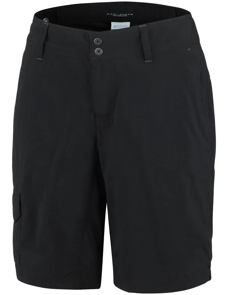 Columbia Women Black Omni-Wick Silver Ridge Shorts