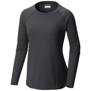 Columbia Women Black Omni-Wick Trail Shaker II Tshirt