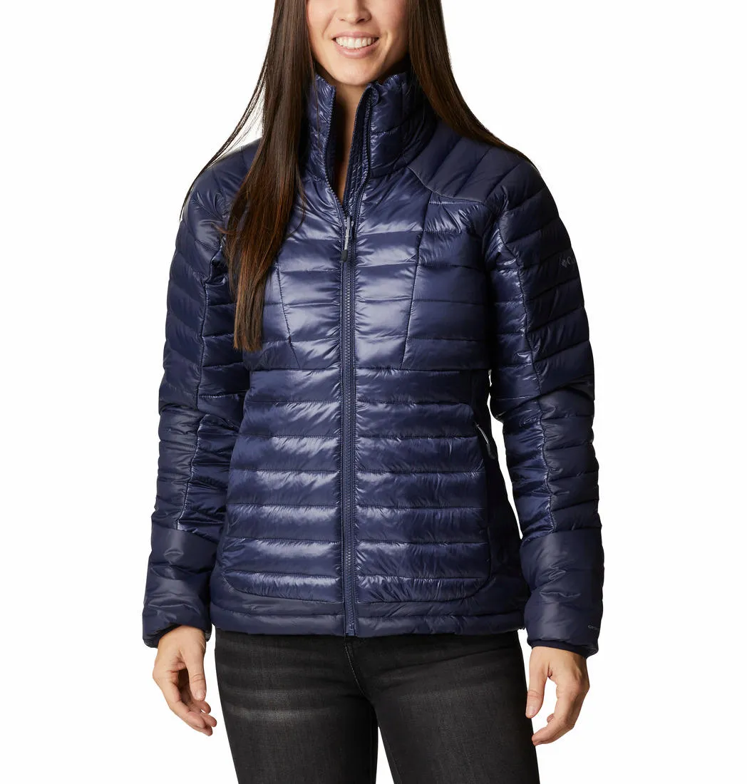 Columbia Women Blue Omni-Heat Infinity Labyrinth Loop Jacket