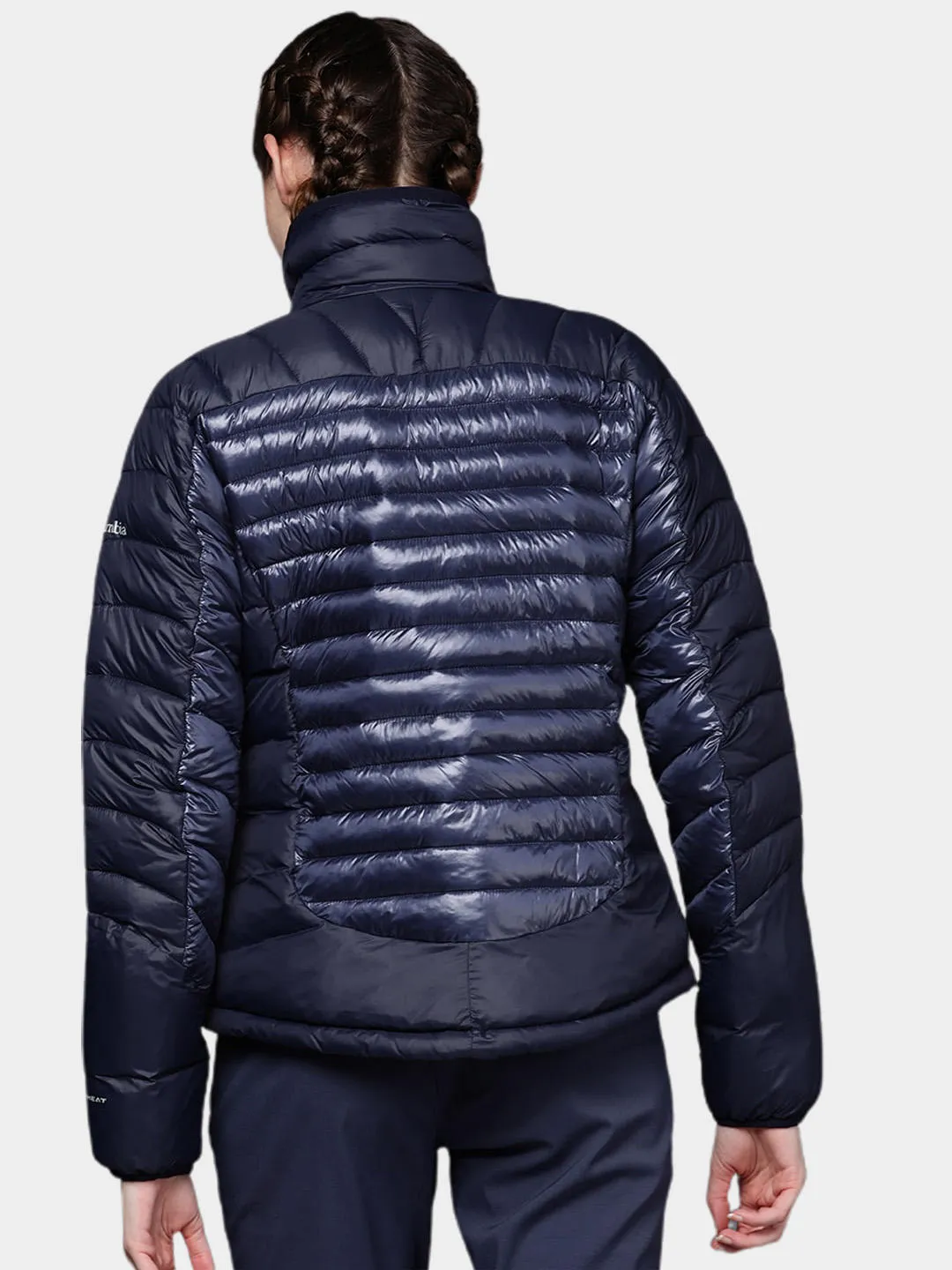 Columbia Women Blue Omni-Heat Infinity Labyrinth Loop Jacket