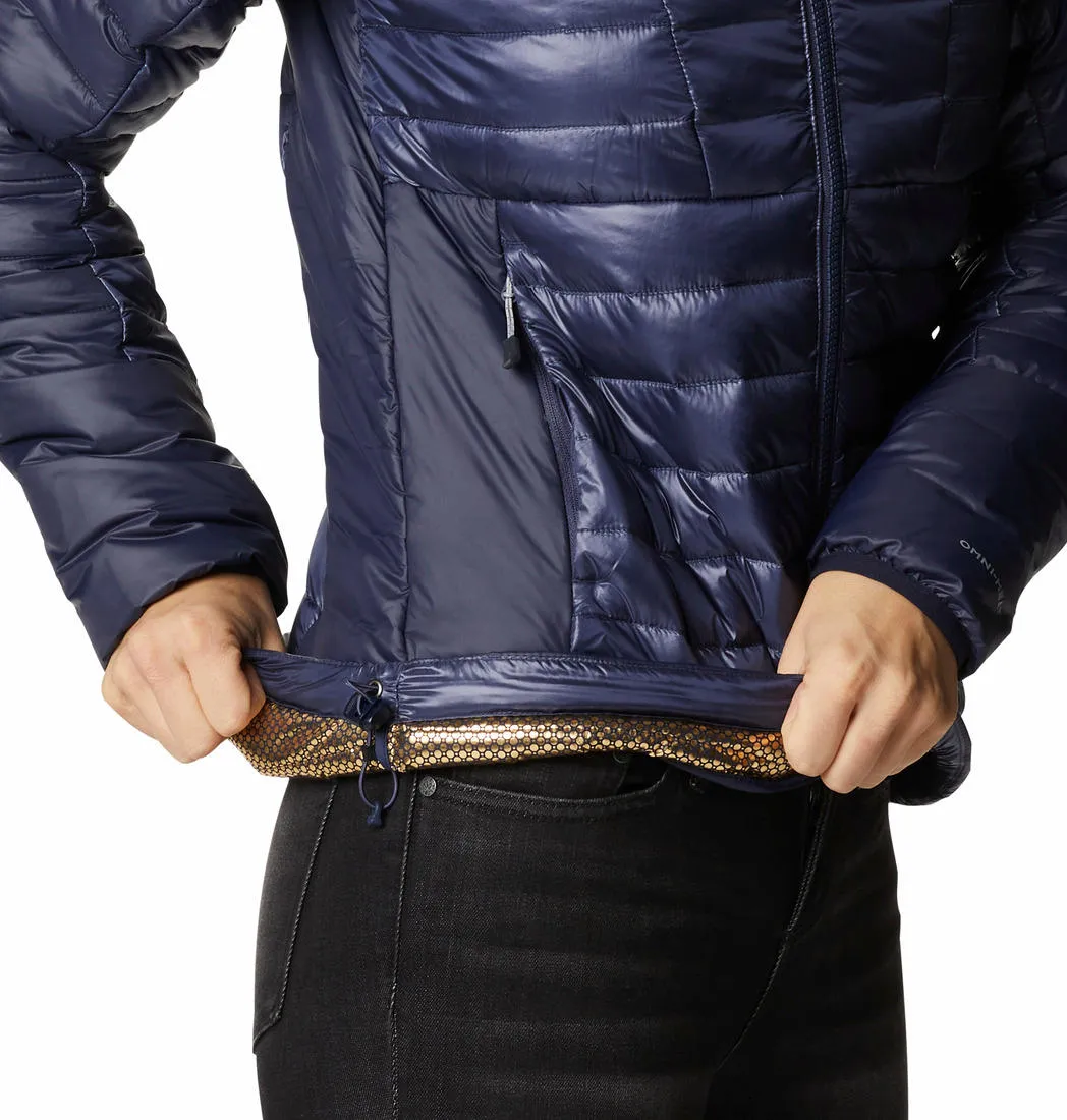 Columbia Women Blue Omni-Heat Infinity Labyrinth Loop Jacket