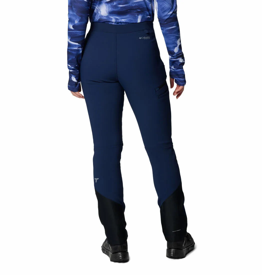 Columbia Women Blue Omni-Heat Infinity Vast Canyon Softshell Pant