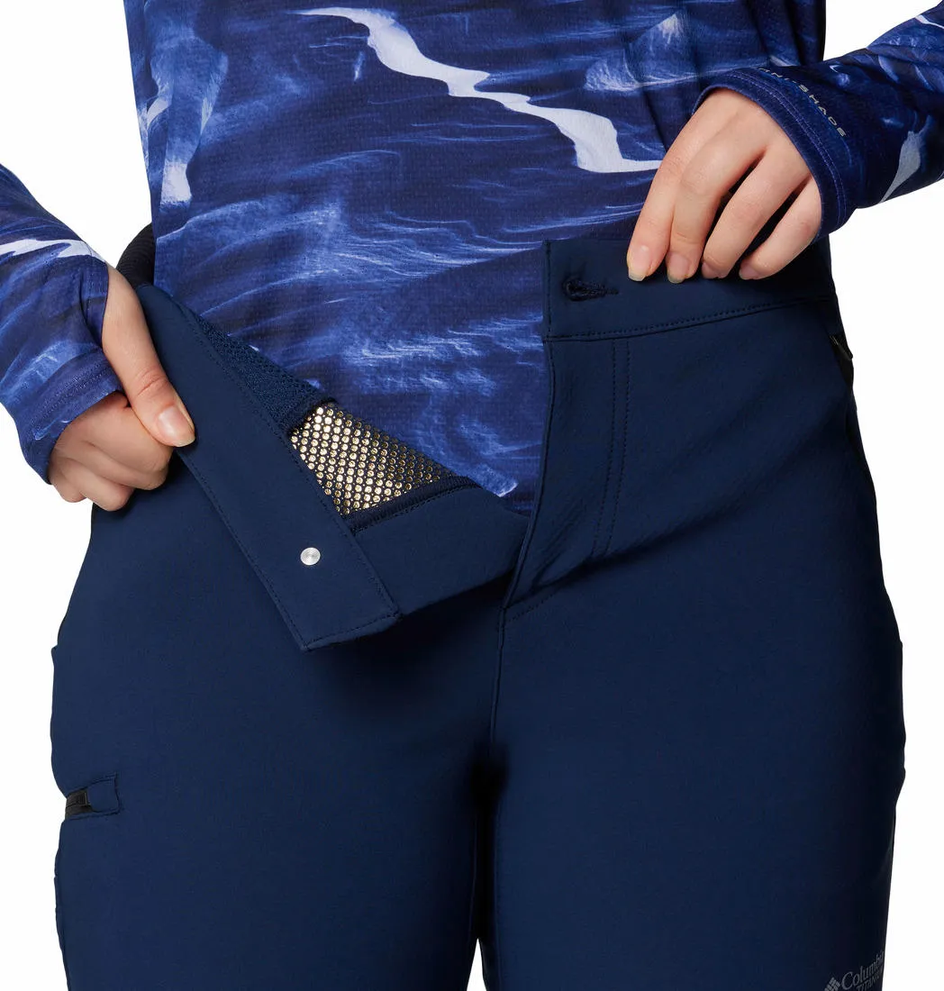 Columbia Women Blue Omni-Heat Infinity Vast Canyon Softshell Pant