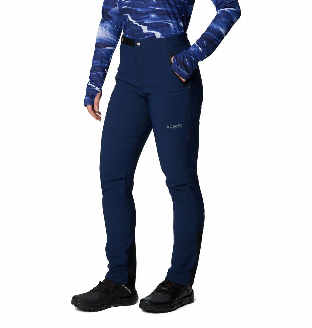 Columbia Women Blue Omni-Heat Infinity Vast Canyon Softshell Pant