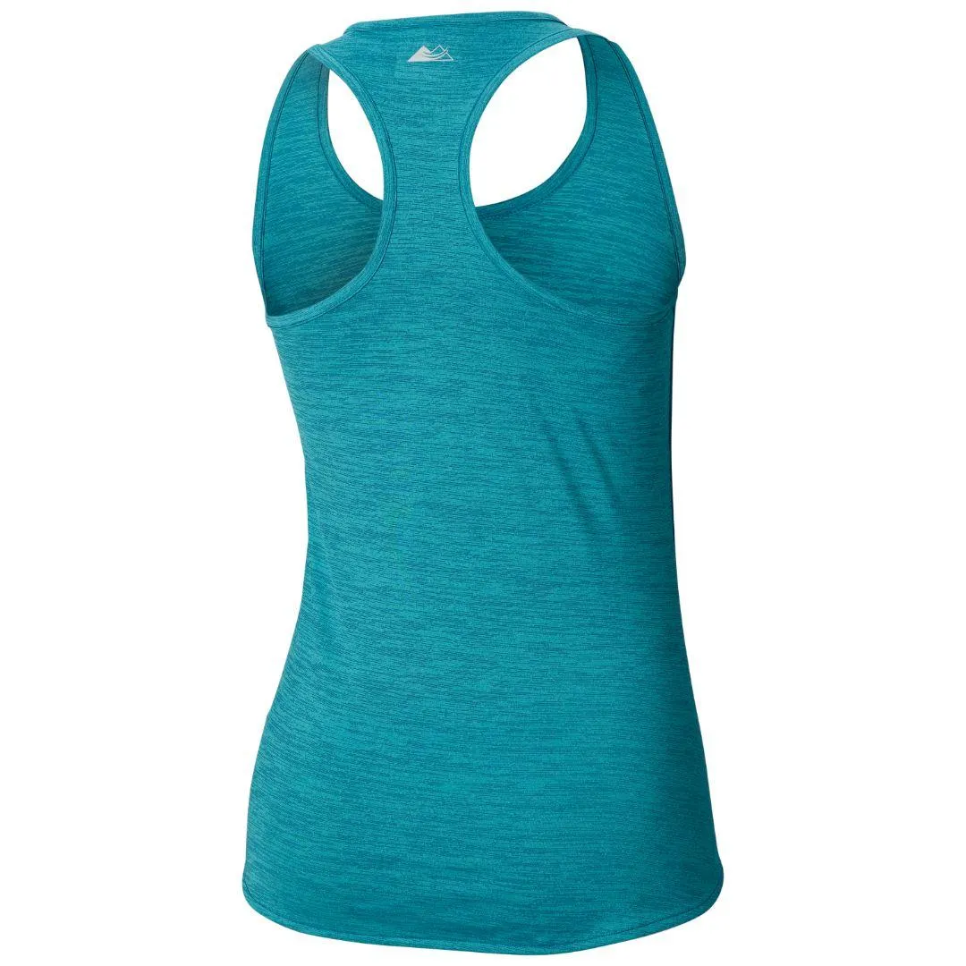 Columbia Women Blue Omni-Wick Trinity Trail Tshirt