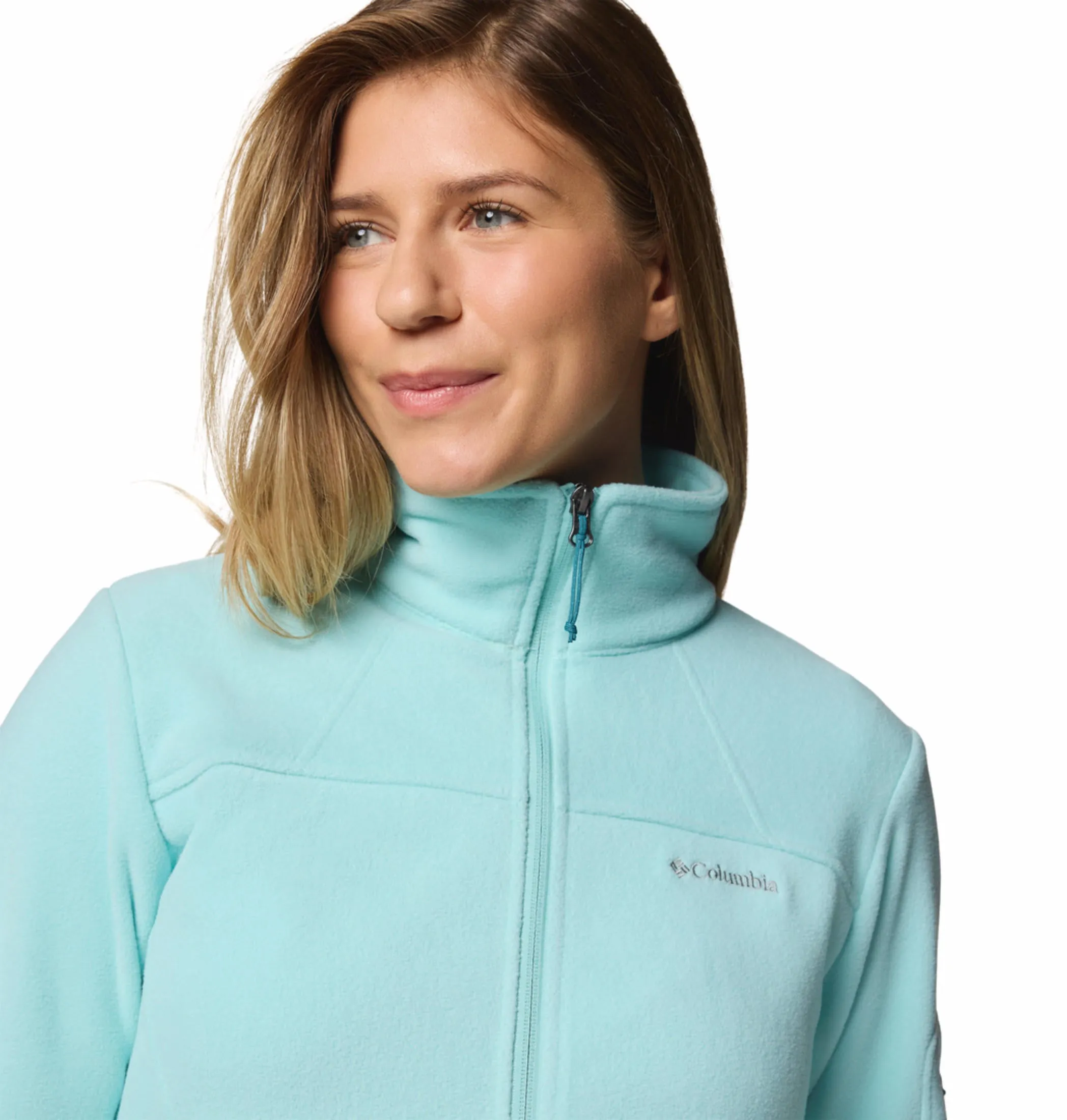 Columbia Women Green Fast Trek II Fleece Jacket
