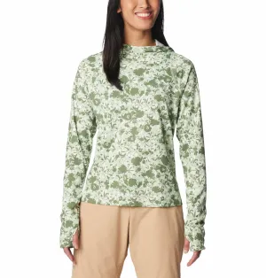 Columbia Women Green Omni-Shade Summit Valley Hoodie