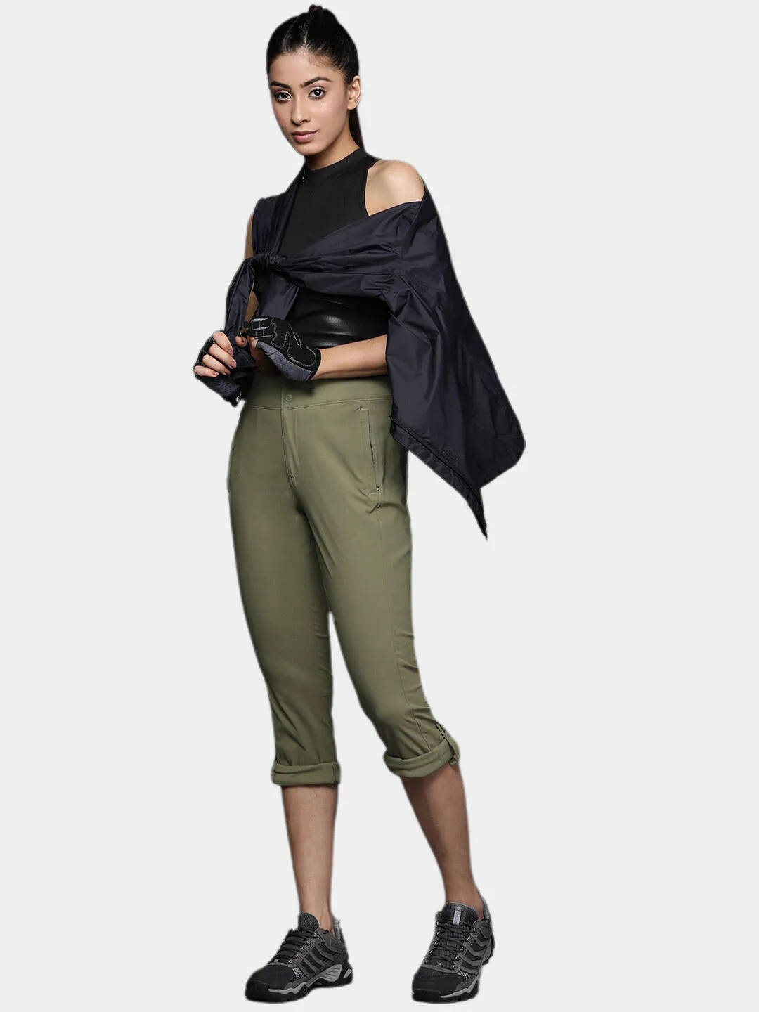 Columbia Women Green Omni-Shield Firwood Core Pant