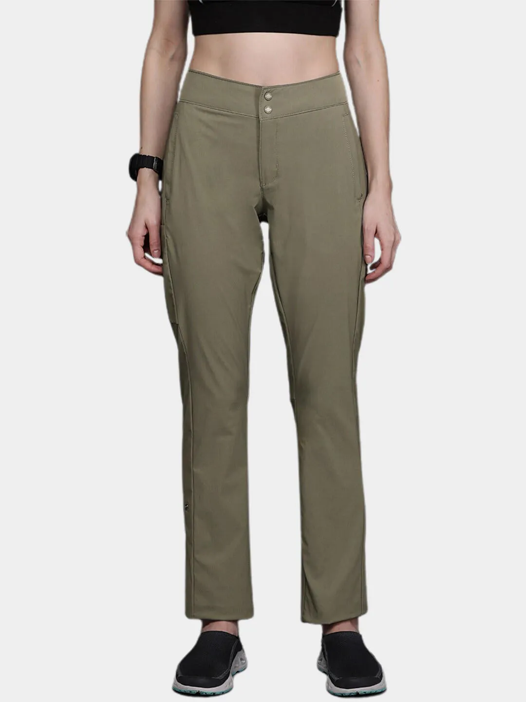 Columbia Women Green Omni-Shield Firwood Core Pant