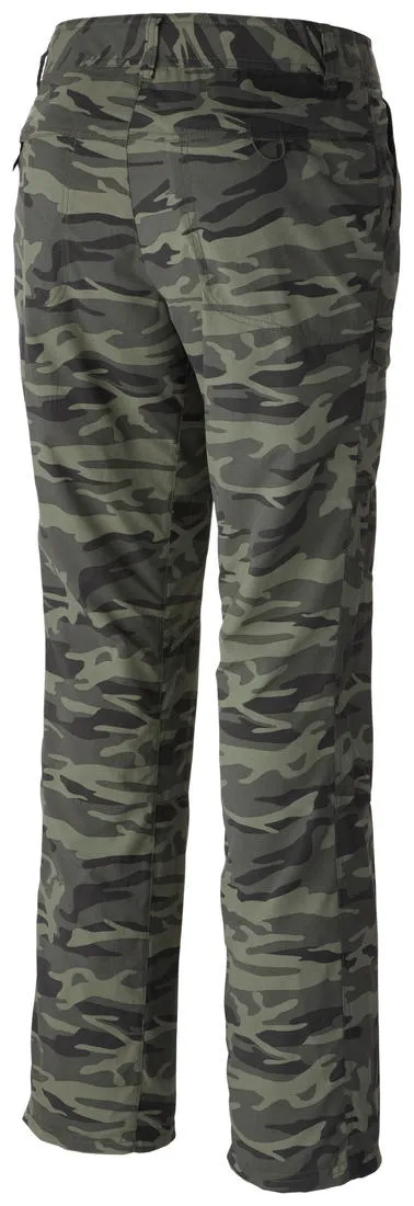 Columbia Women Green Silver Ridge Printed Pant