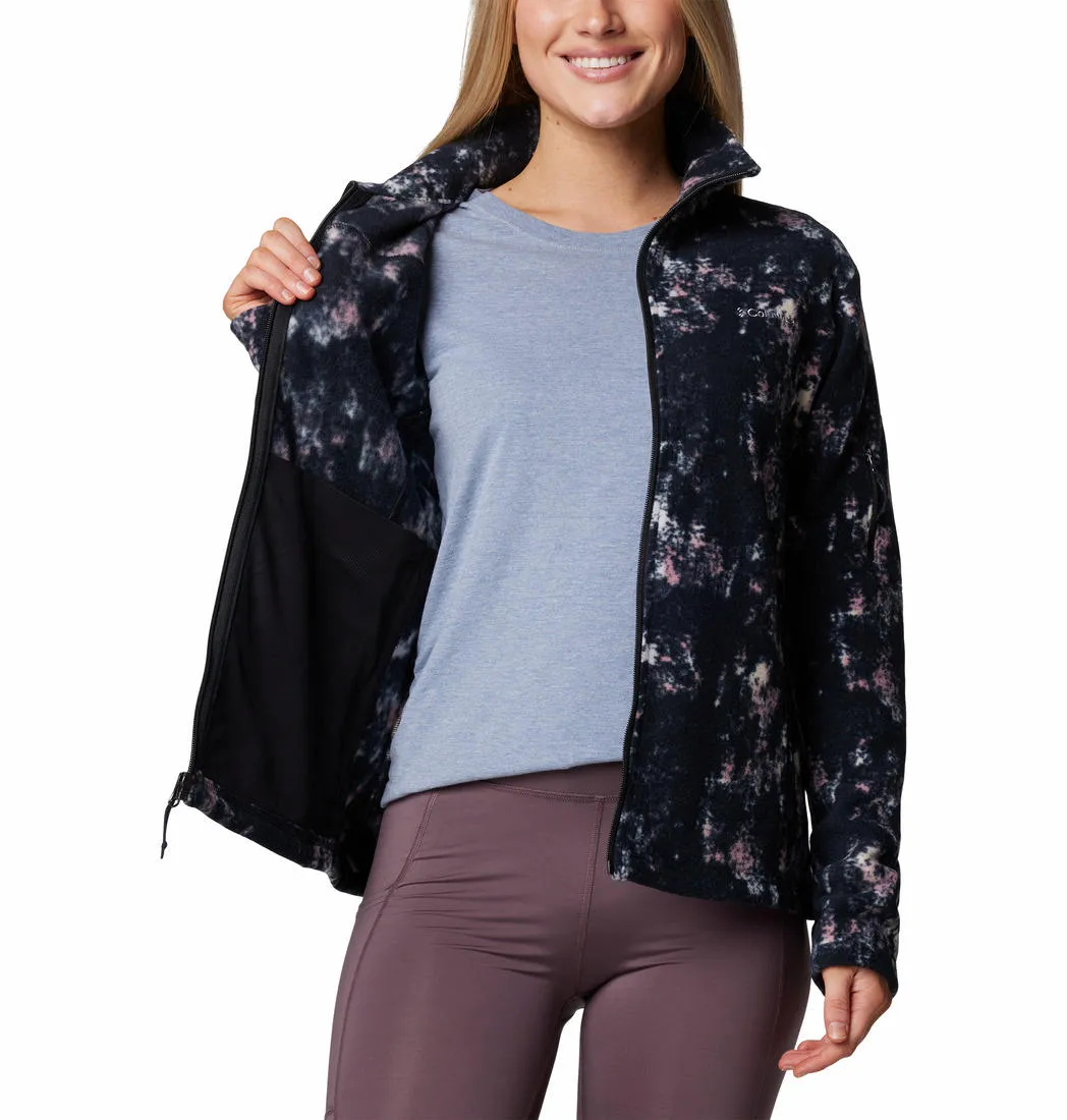 Columbia Women Multicolor Fast Trek Printed Fleece Jacket