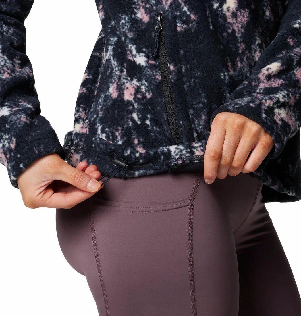 Columbia Women Multicolor Fast Trek Printed Fleece Jacket