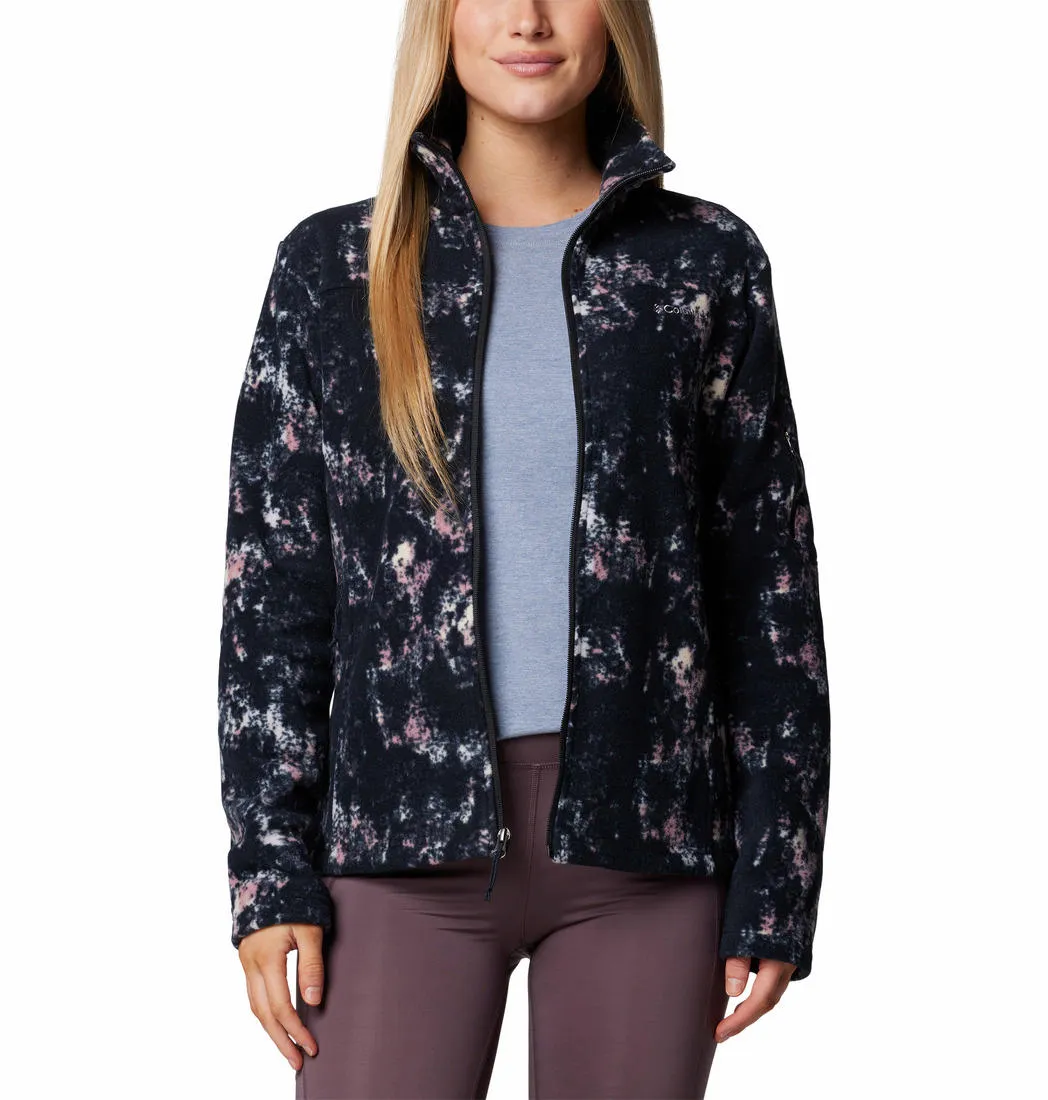 Columbia Women Multicolor Fast Trek Printed Fleece Jacket
