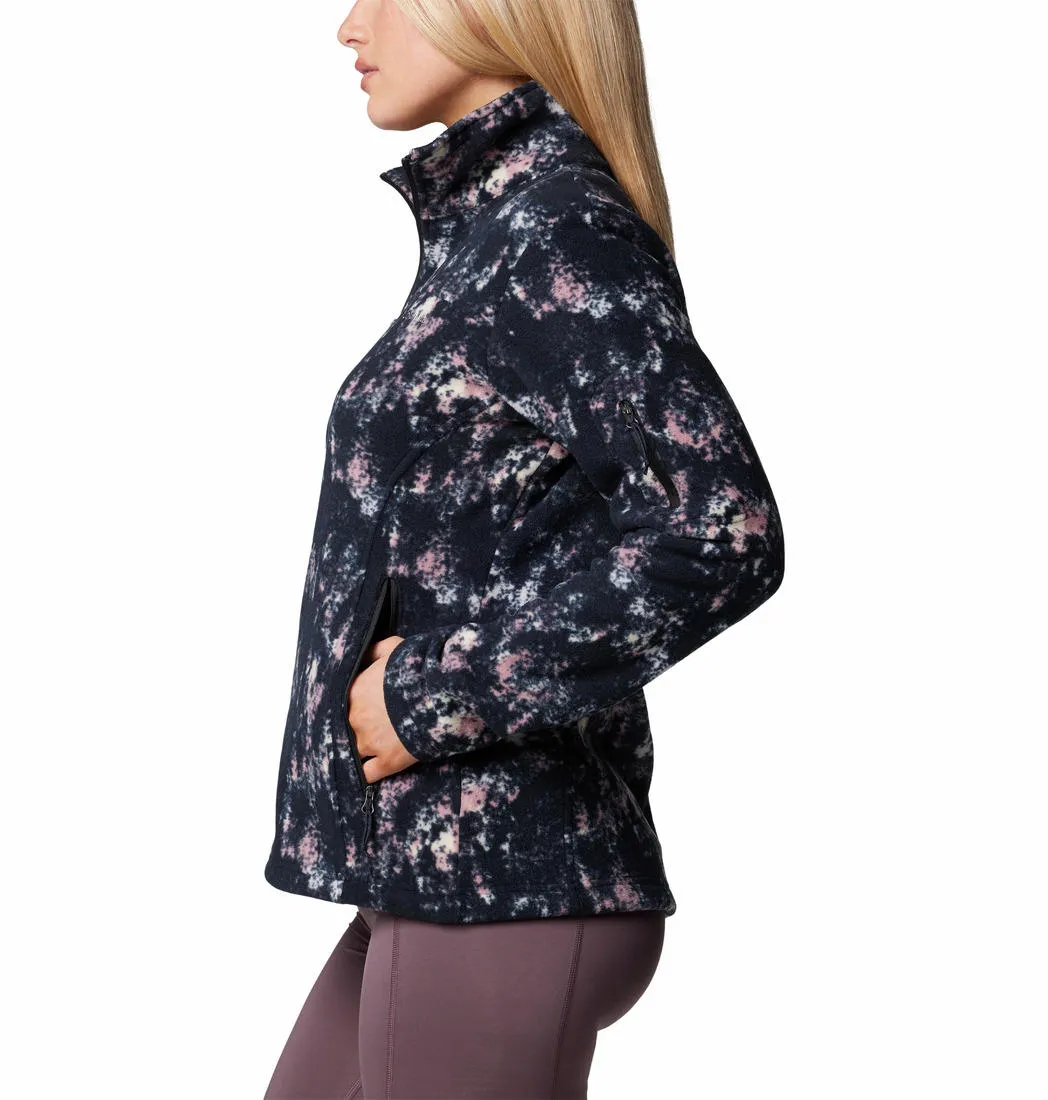Columbia Women Multicolor Fast Trek Printed Fleece Jacket