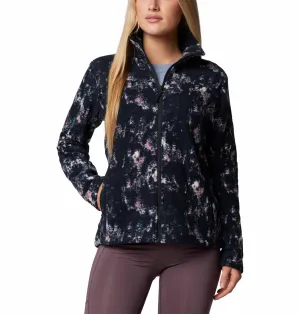 Columbia Women Multicolor Fast Trek Printed Fleece Jacket