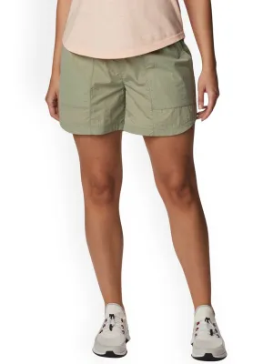 Columbia Women Olive Omni-Shield Boundless Trek Shorts