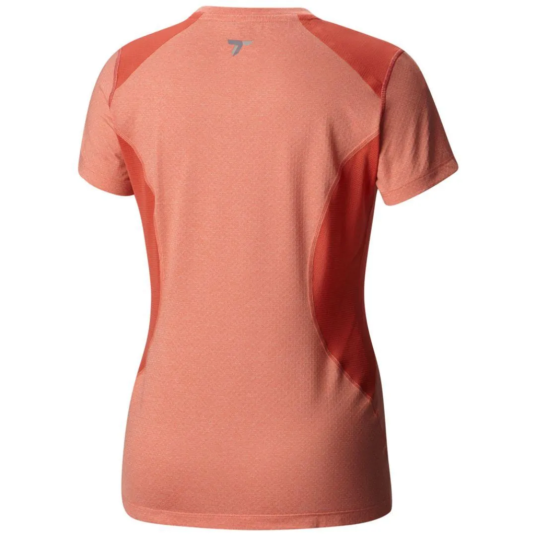 Columbia Women Orange Omni-Freeze Titan Ice Tshirt