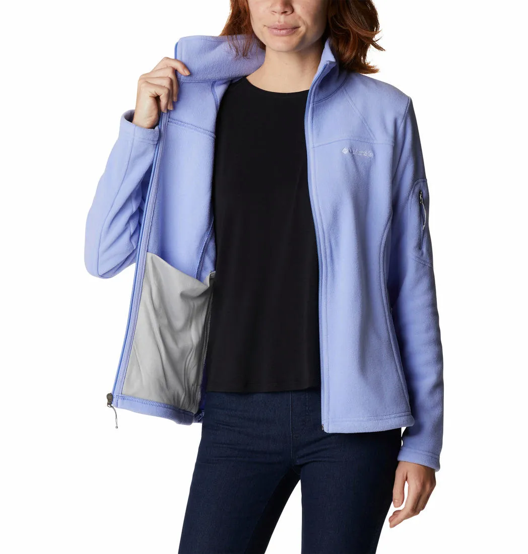 Columbia Women Purple Fast Trek II Fleece Jacket