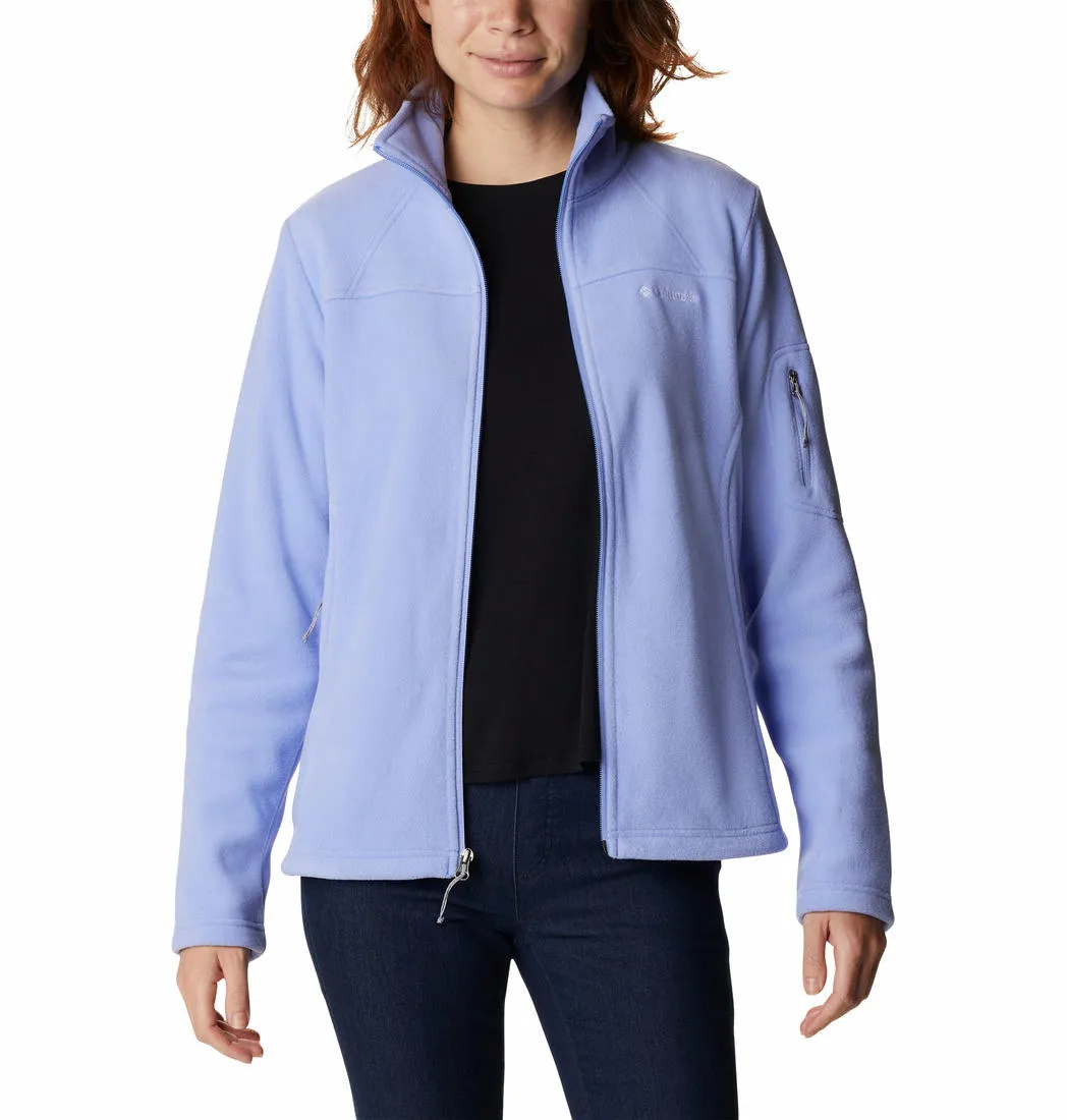 Columbia Women Purple Fast Trek II Fleece Jacket